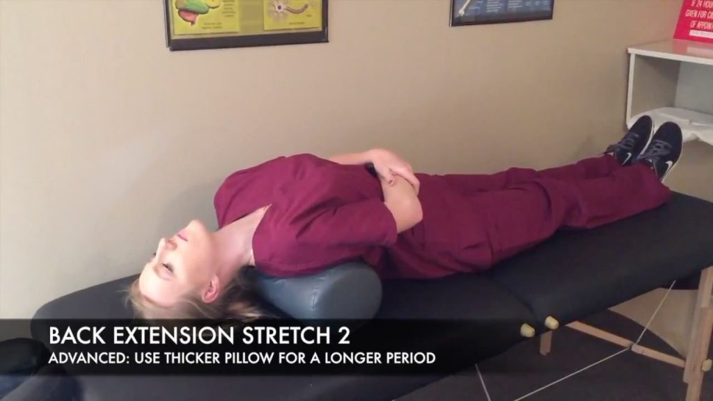 Pillow Stretch for Upper Back and Neck Posture Euclid Chiropractic